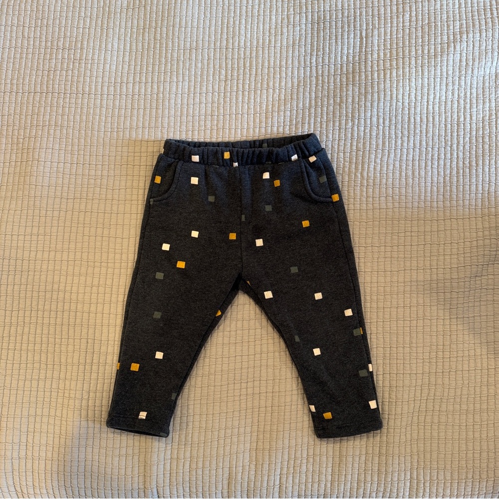 Zara Baby Printed Fleece Sweatpants - 18-24 months
